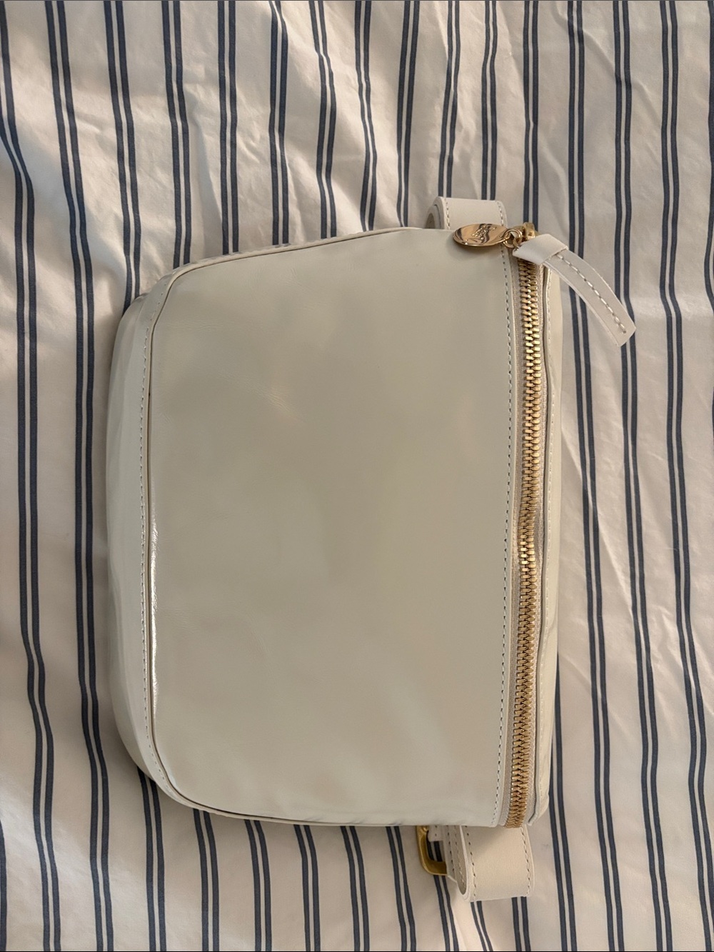 Clare V Petite Fanny in Brie with Gold Zipper NWT